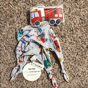 Little Sleepies Fire Truck sleepyhead lovey